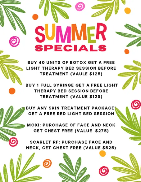summer specials